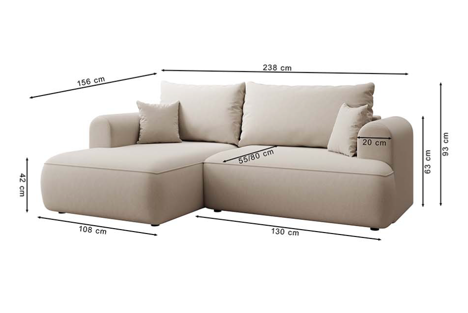 Kampas "Bubble" Kreminis