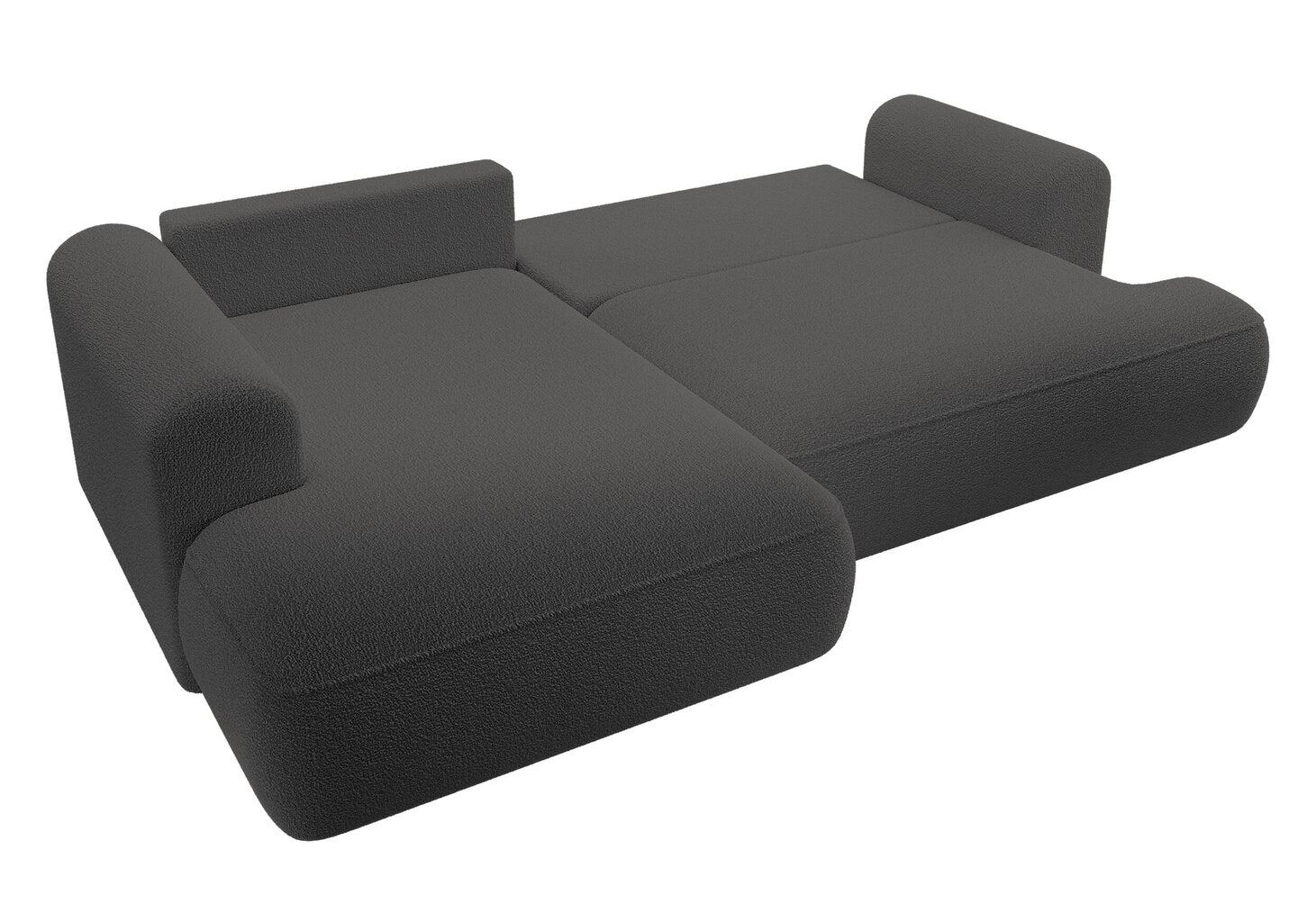 Kampas "Bubble" Tamsiai Pilkas